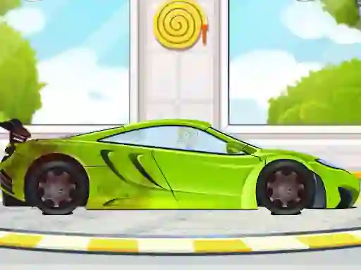 Mchezo Sports Car Wash 2D online
