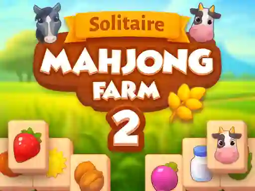 Mchezo Solitaire Mahjong Farm 2 online