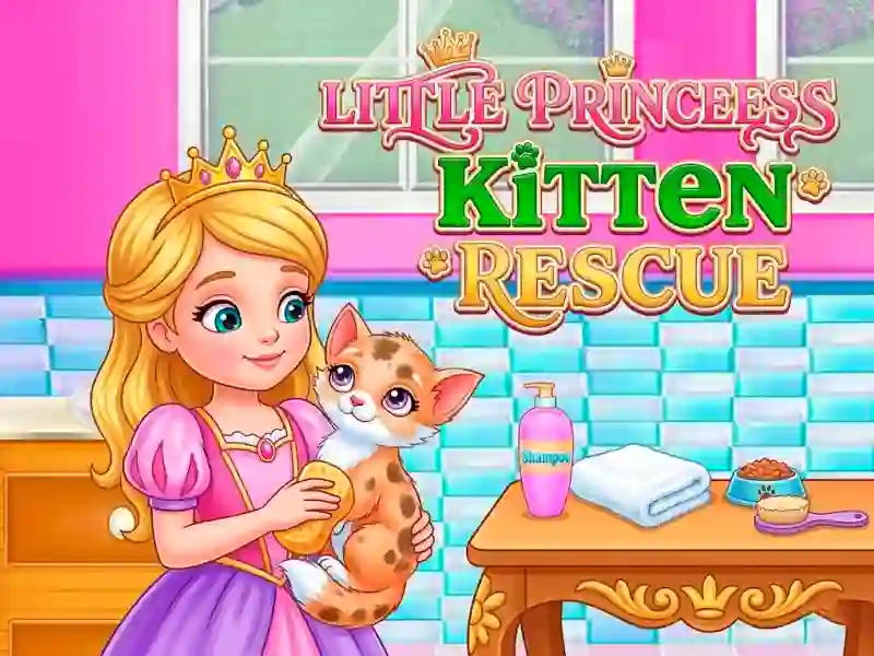 Mchezo Little Princess Kitten Rescue online
