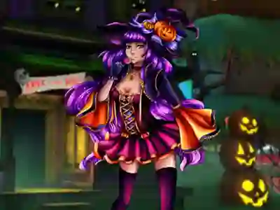 Mchezo Halloween Party online