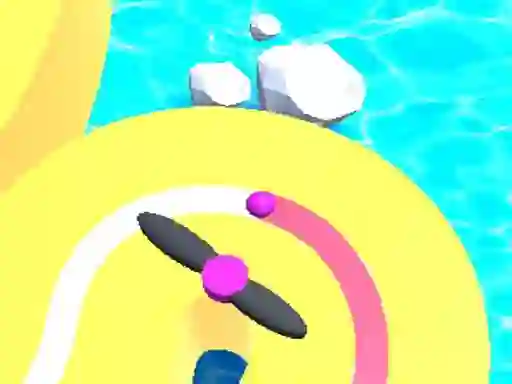 Mchezo Ball Obstacle Runner online