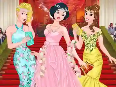 Mchezo Princesses At Met Gala Ball online