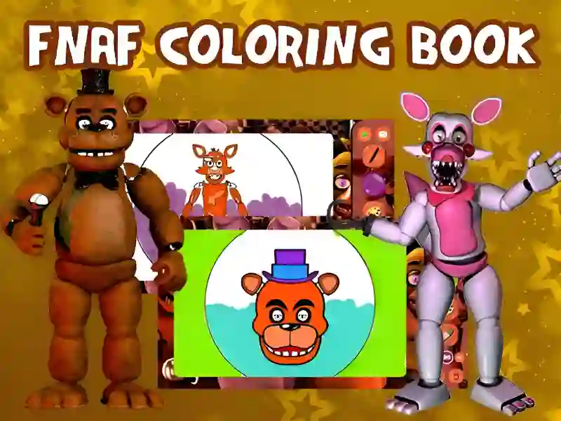Mchezo FNAF Coloring Book online