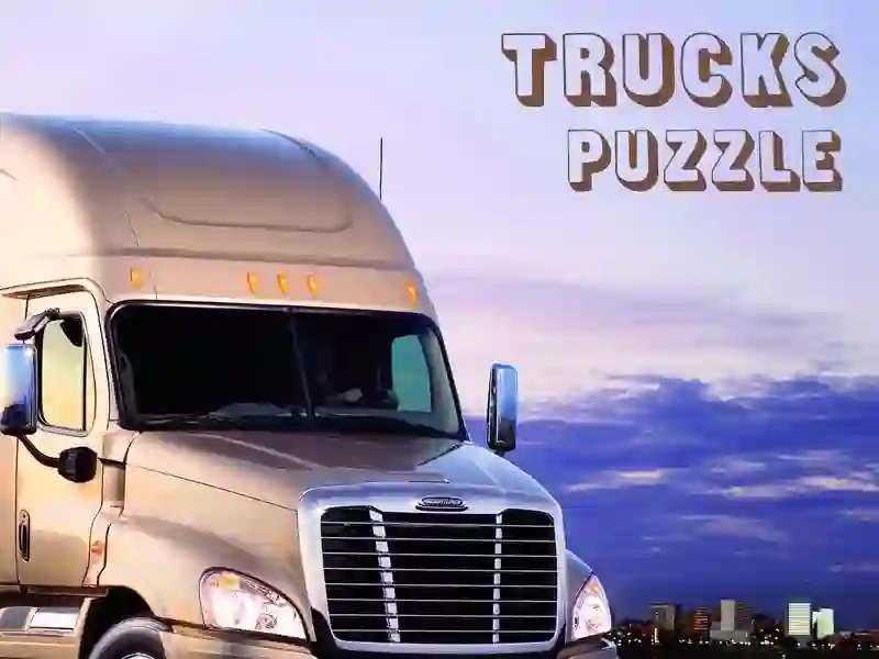 Mchezo Trucks Puzzle online