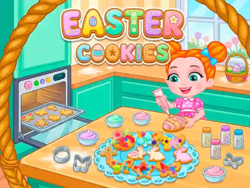 Mchezo Easter Cookies online
