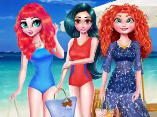 Mchezo Besties Beachwear online