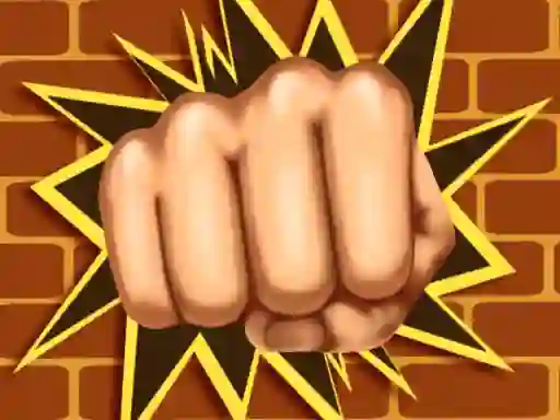 Mchezo Punch The Wall online