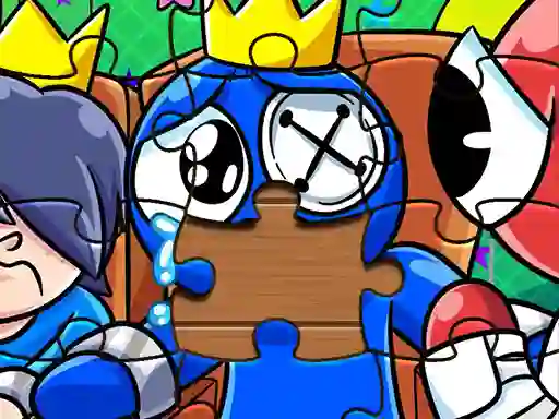 Mchezo Rainbow Friends Puzzle online