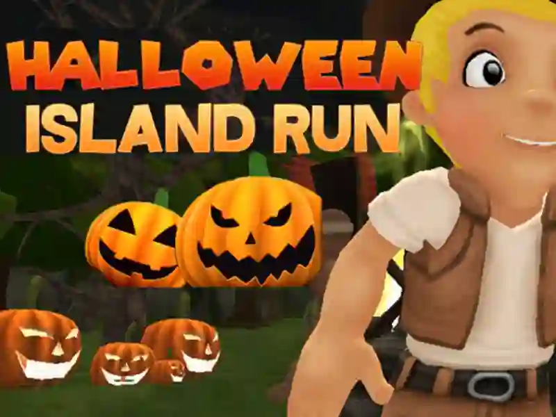 Mchezo Halloween Island Running online