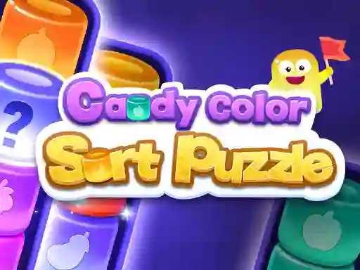 Mchezo Candy Color Sort Puzzle online