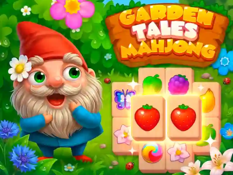 Mchezo Garden Tales Mahjong online