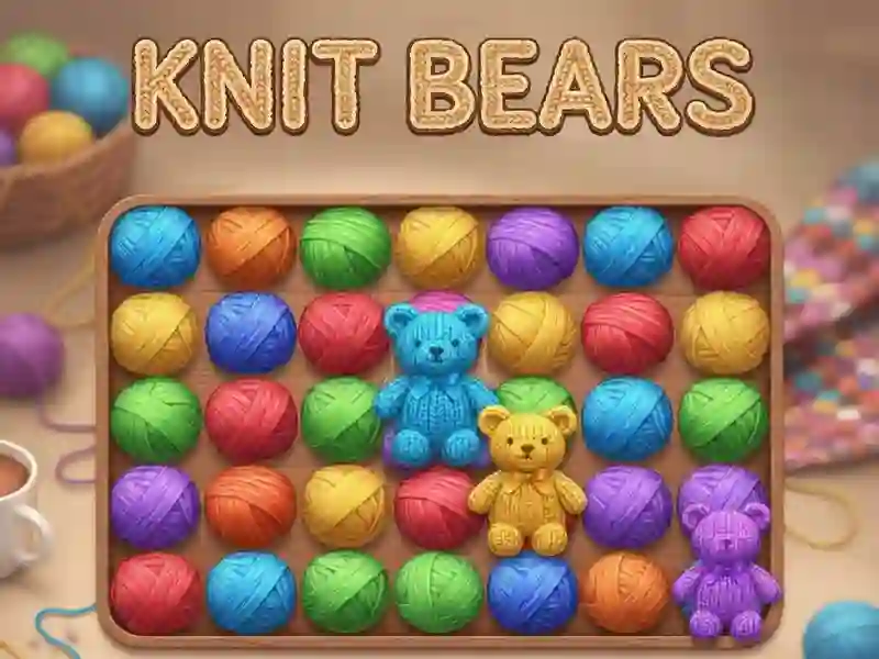 Mchezo Knit Bears online