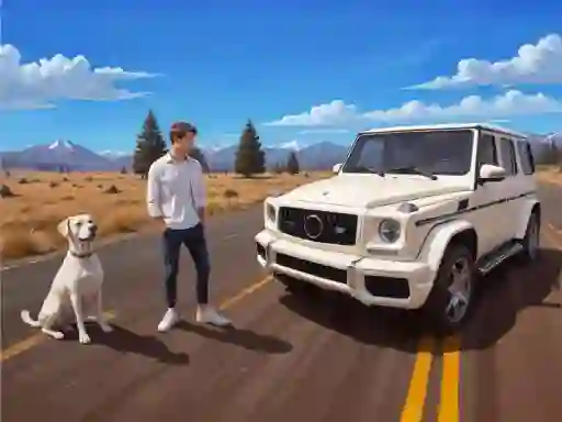 Mchezo G Wagon City Driver online