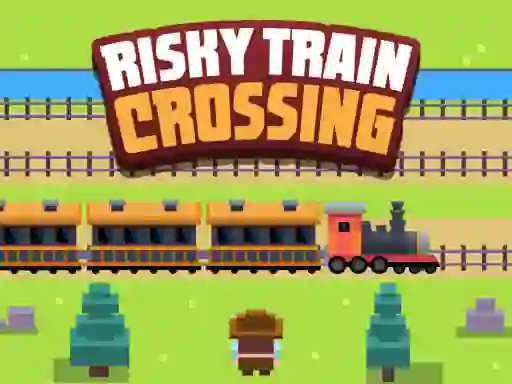 Mchezo Risky Train Crossing online