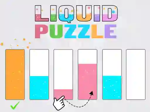Mchezo Liquid Puzzle online