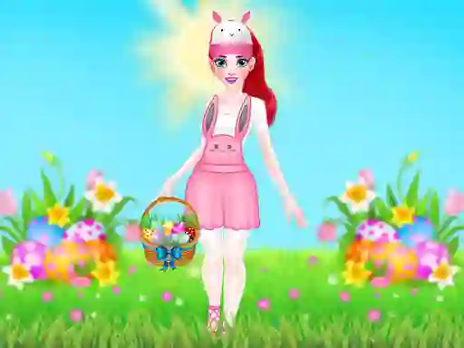 Mchezo Princess Easter Hurly Burly online