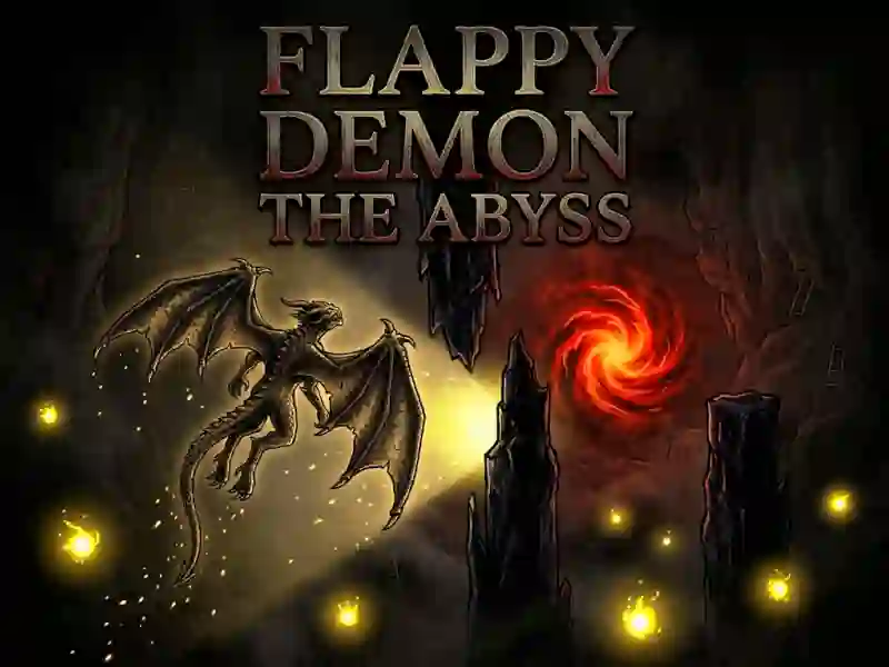 Mchezo Flappy Demon The Abyss online