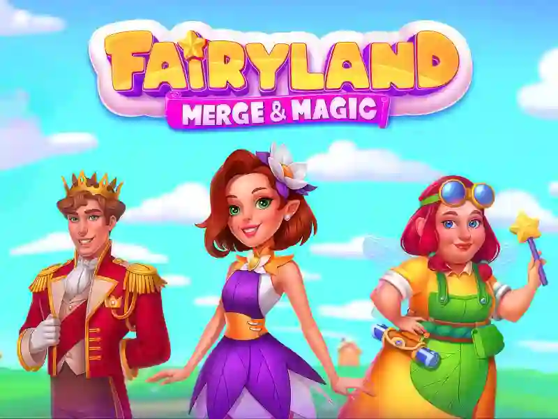 Mchezo Fairyland Merge & Magic online