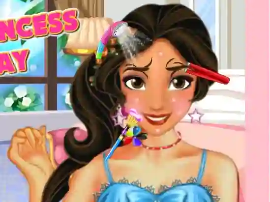 Mchezo Latina Princess Spa Day online