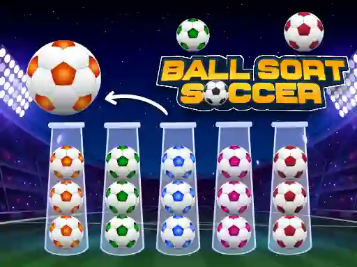 Mchezo Ball Sort Soccer online