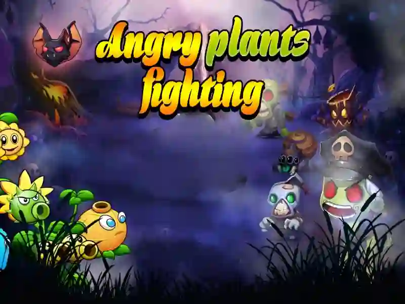 Mchezo Angry Plants Fighting online