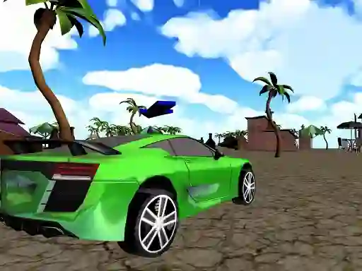 Mchezo Xtreme Beach Car Racing online