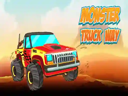 Mchezo Monster Truck Way online