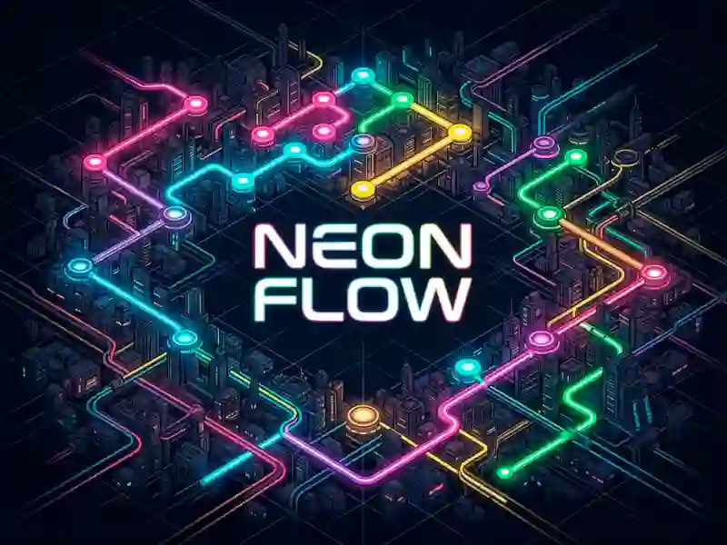 Mchezo Neon Flow online