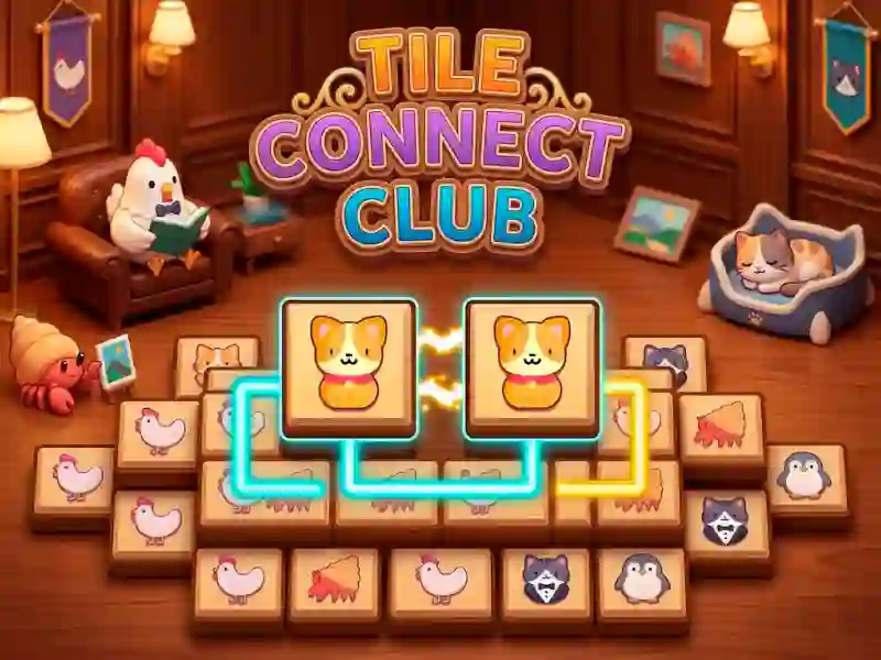 Mchezo Tile Connect Club online