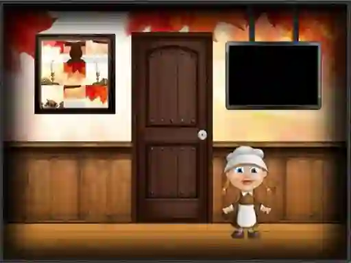 Mchezo Amgel Thanksgiving Room Escape 9 online