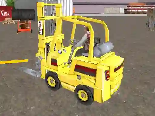 Mchezo Driving Forklift Simulator online