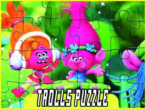 Mchezo Trolls Puzzle Jigsaw online