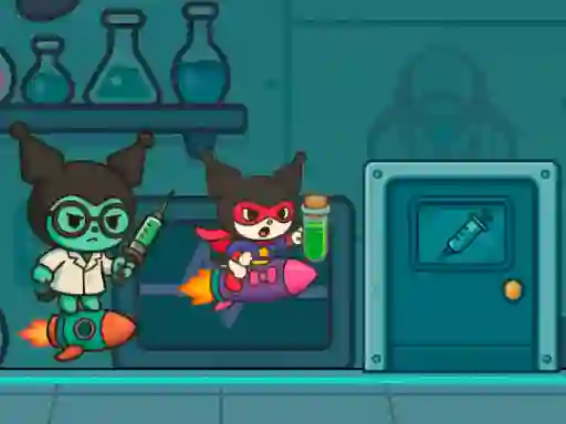 Mchezo Kitty Kuro Lab Escape online