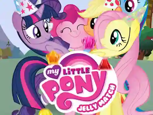 Mchezo My Little Pony Jelly Match online