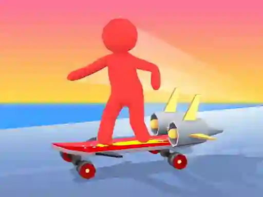 Mchezo Crazy Skate Race online