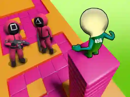 Mchezo Squid Game Stacky Maze online