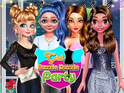 Mchezo Girls Razzle Dazzle Party online