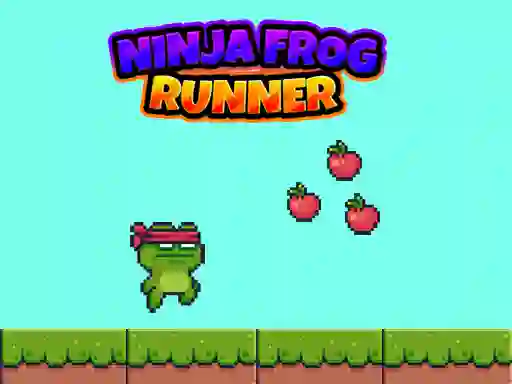 Mchezo Ninja Frog Runner online