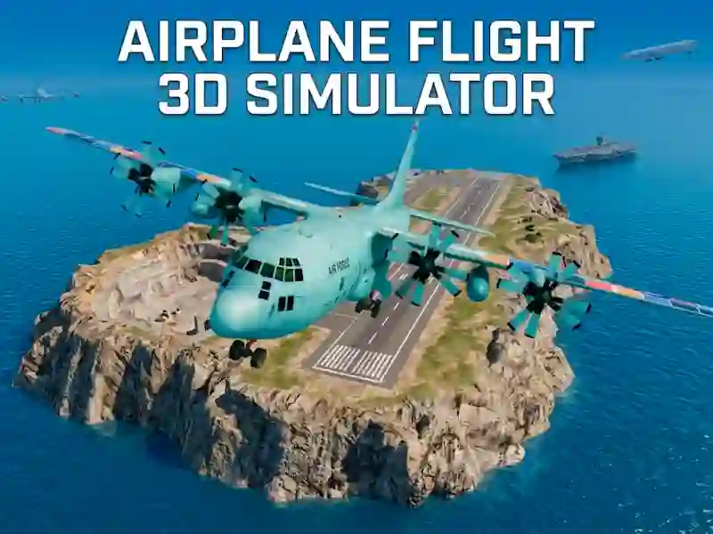 Mchezo Airplane Flight 3D Simulator online