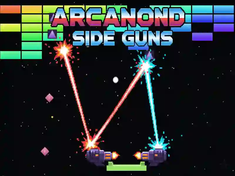 Mchezo Arcanoid Side Guns online