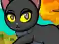 Mchezo Purrfect Kitten Halloween online
