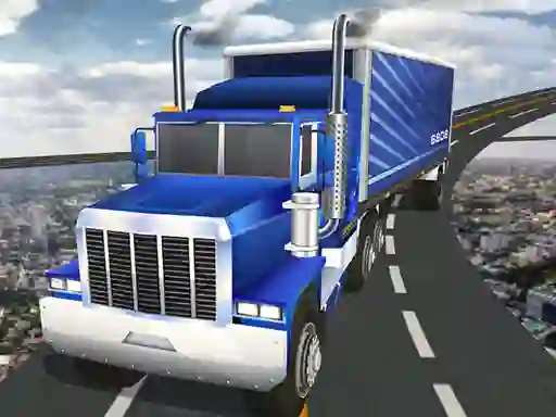 Mchezo Impossible Truck Track Driving online