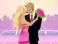 Mchezo Barbie and Ken Kissing online
