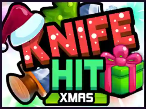 Mchezo Knife Hit Xmas online