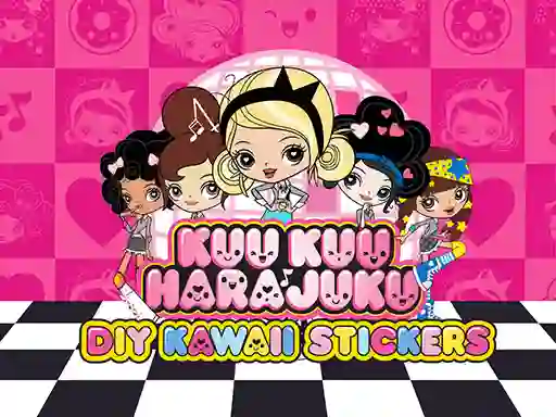 Mchezo Kuu Kuu Harajuku Stickers online