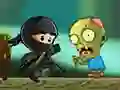 Mchezo Ninja Kid Vs Zombies online