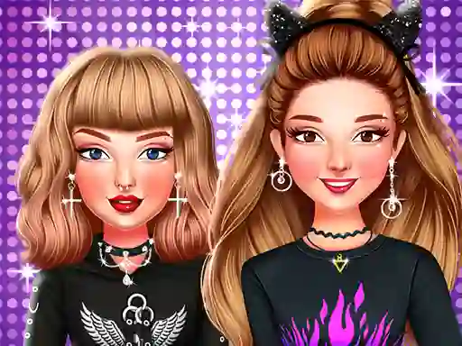 Mchezo Celebrity E-Girl Fashion online