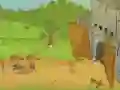 Mchezo Mushroom Haboom: Battle for pine online
