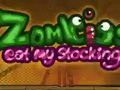 Mchezo Zombies Eat My Stocking online