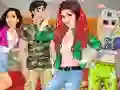 Mchezo Princesses Chic House Party online